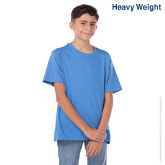 Custom Youth’s Heavy Weight Crew Neck Short Sleeve T-Shirt