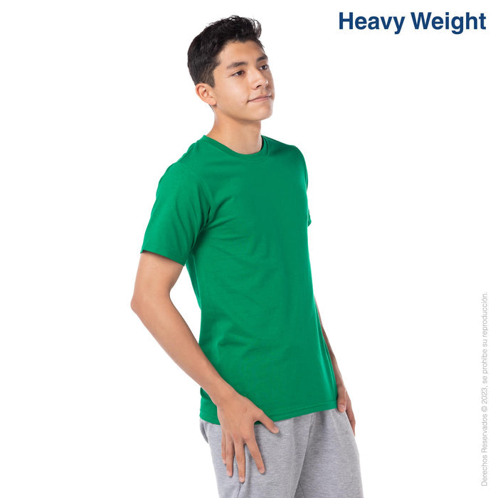 Custom Youth’s Heavy Weight Crew Neck Short Sleeve T-Shirt