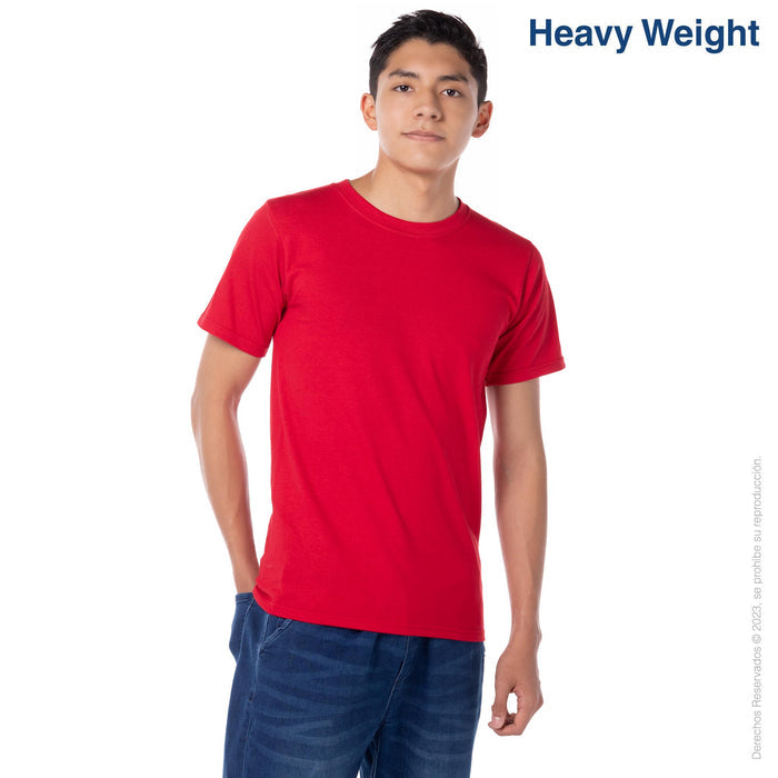 Custom Youth’s Heavy Weight Crew Neck Short Sleeve T-Shirt