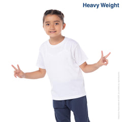 Custom Kid’s Unisex Heavy Weight Crew Neck Short Sleeve T-Shirt