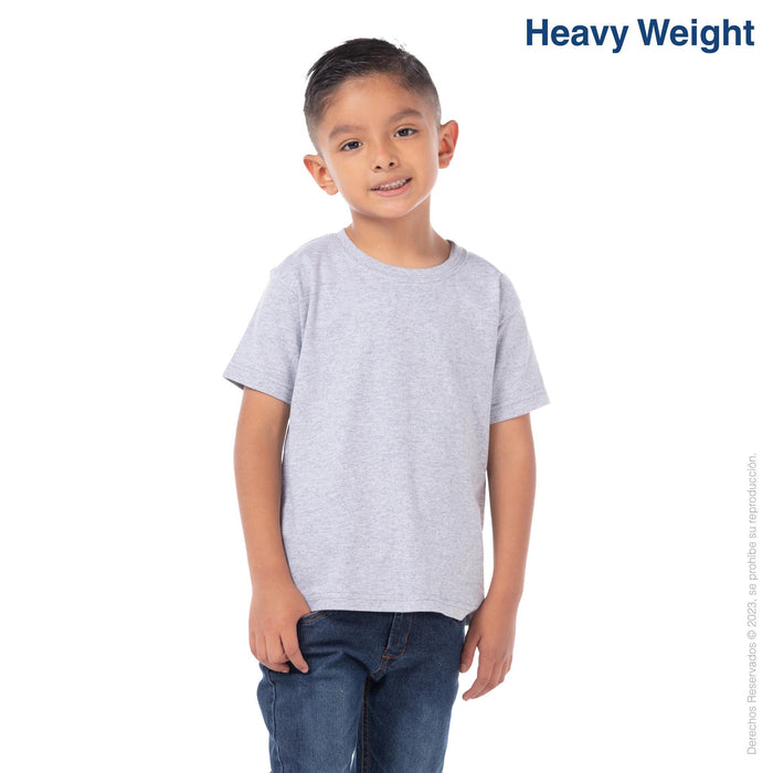 Custom Kid’s Unisex Heavy Weight Crew Neck Short Sleeve T-Shirt